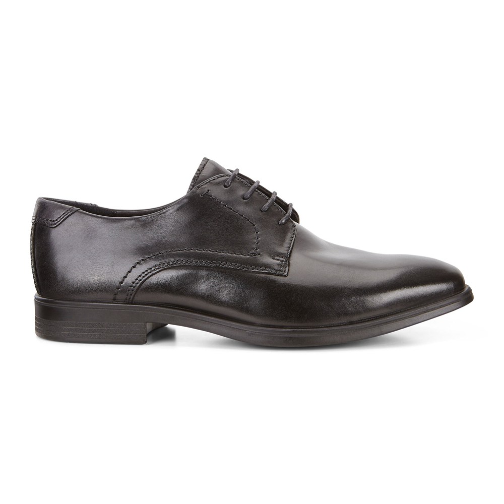 Mens Dress Shoes - ECCO Melbourne Tie - Black - 1702VYIBE